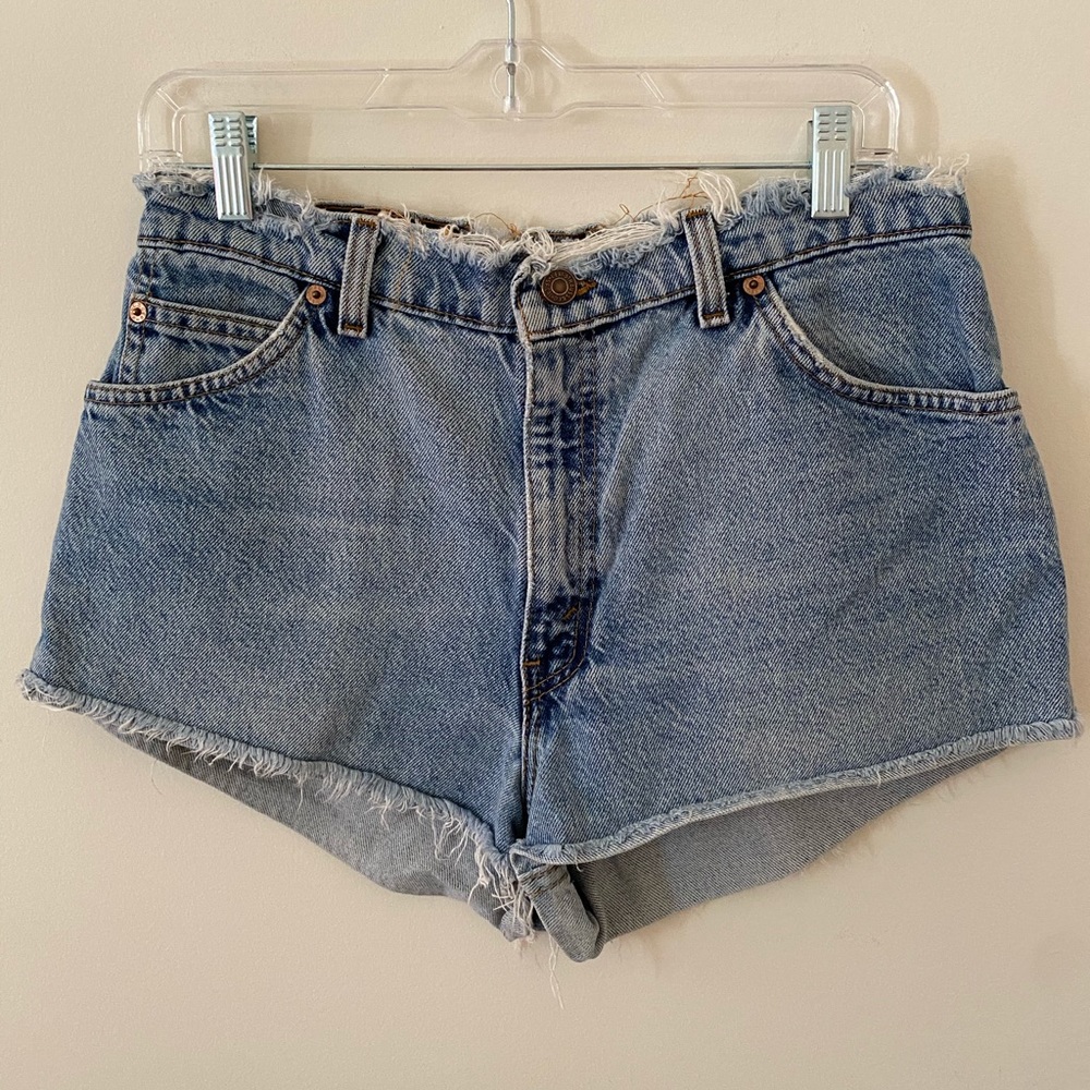 Levi’s High-waisted Denim Shorts